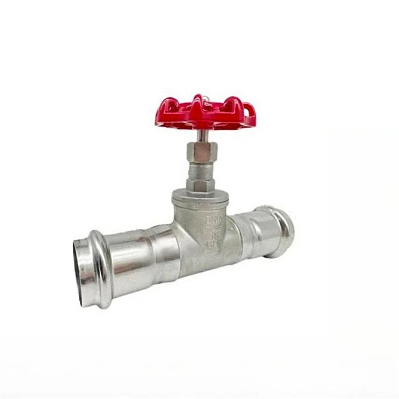 304 Stainless Steel One-way Manual Threaded Globe Valve DN15 20 25 32 40 50 Compression Type Tap Water Oil Switch Oasis Select