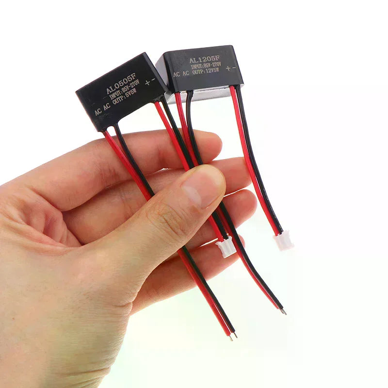 AC 220V To DC 5V/1A 12V/5W AL0505F Waterproof Epoxy Potting Light Power Supply Isolation Switch Module Driver AC To DC Converter Oasis Select