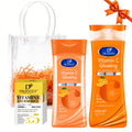 DR.DAVEY VITAMIN C Skin Care3Set Body Lotion+Soap+Body Oil Four Seasons Skin Care Set Gift Cleansing Hydrating and Moisturizing Oasis Select VITAMIN C Skin Care