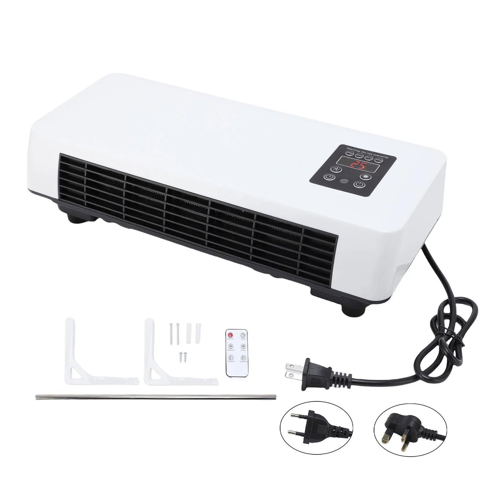 Wall Mounted 1500W Heater Cooler – Bathroom & Home