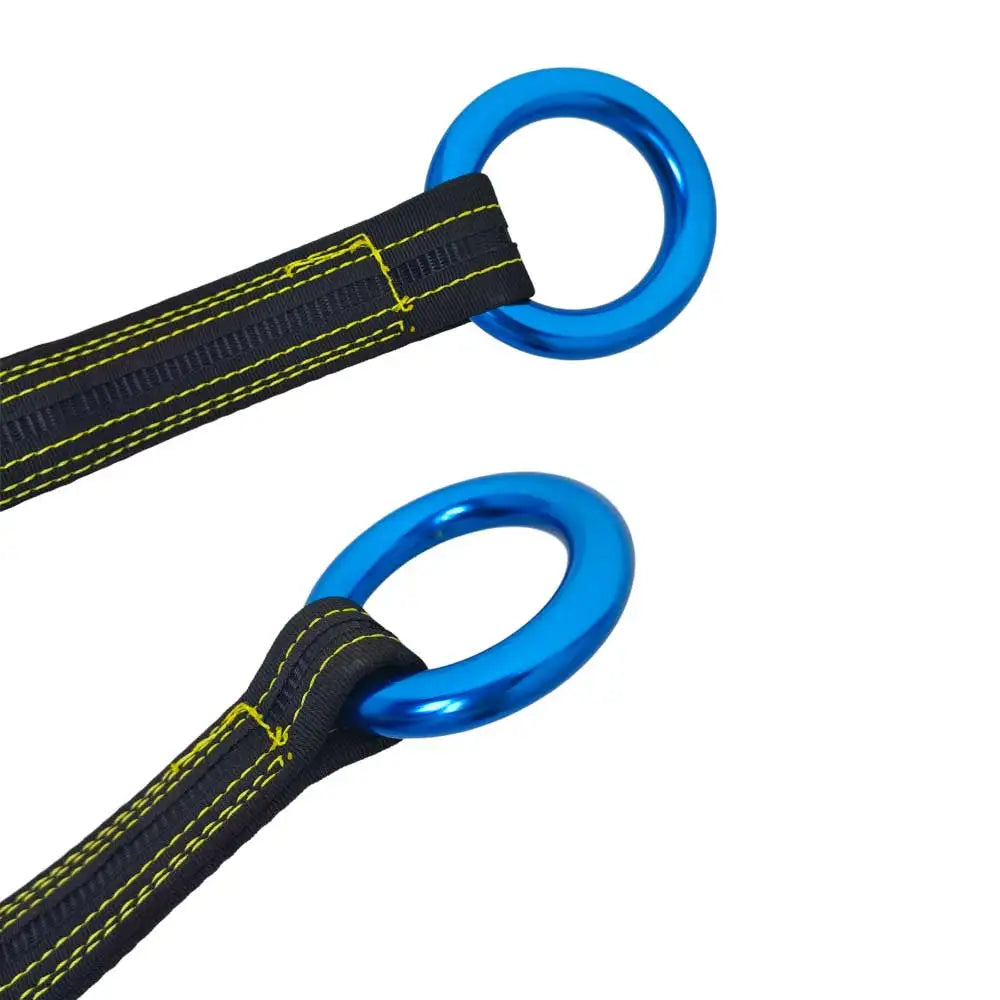 22KN Tree Work Arborist Climbing Rope Friction Saver Loop Belt Sling Wide Flat Nylon Tree Slings Oasis Select