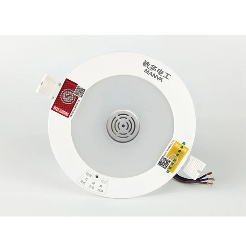 Recessed Emergency LED Downlight 4000K | Motion Sensor Backup
