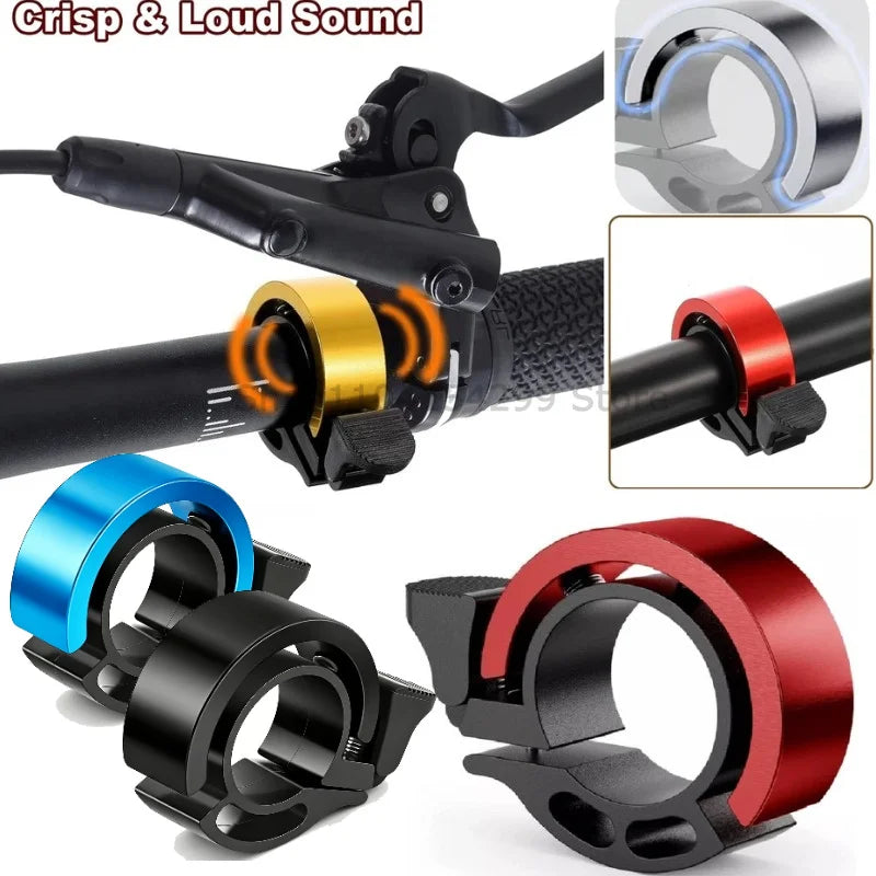1/2/3pc Bicycle Bell MTB Bicycle Horn Alloy Bike Ring Sound Beep Timbre Alarm Cycling Handlebar Call Bicycle Accessories Oasis Select