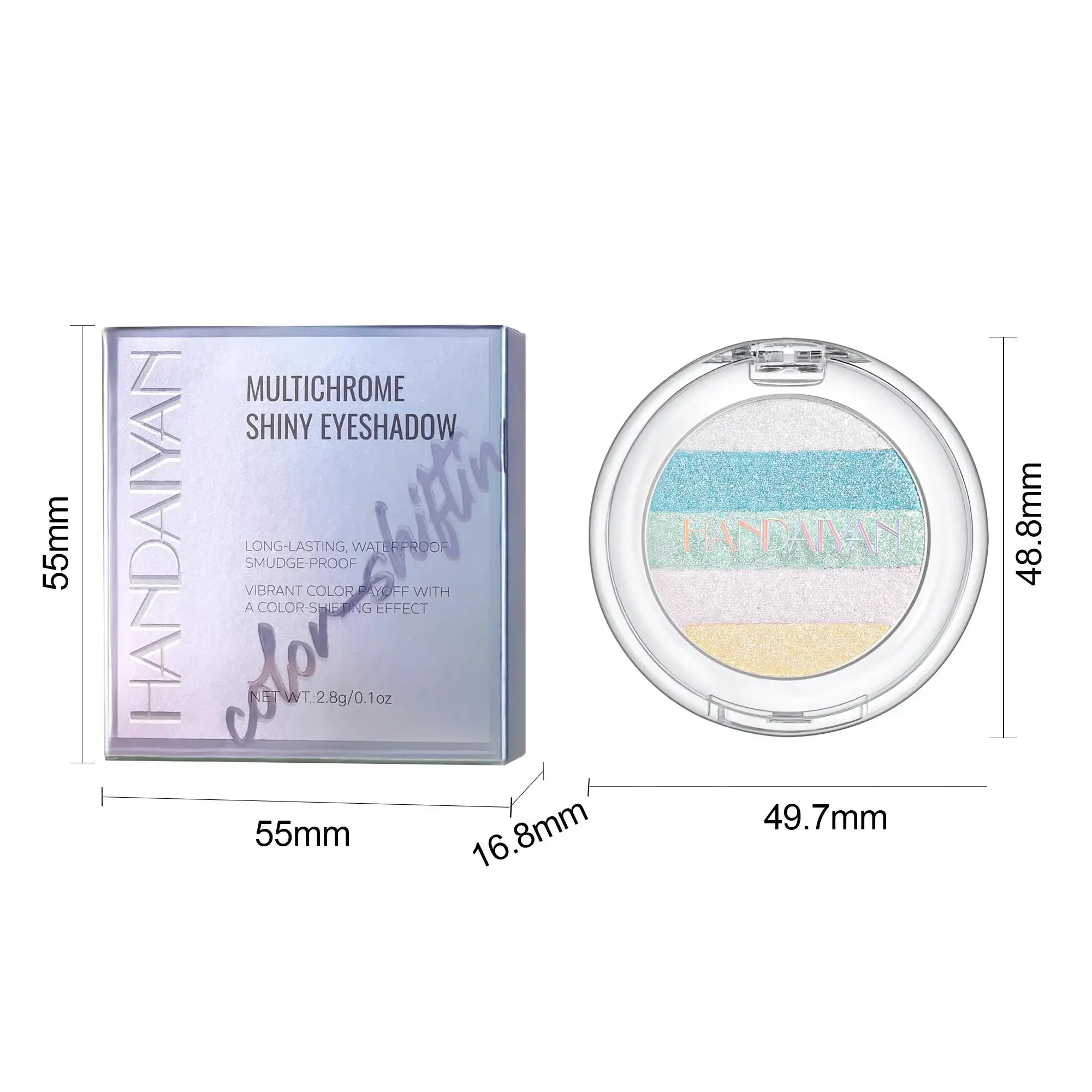 Handaiyan 5-Color Chameleon Eyeshadow & Highlight Palette