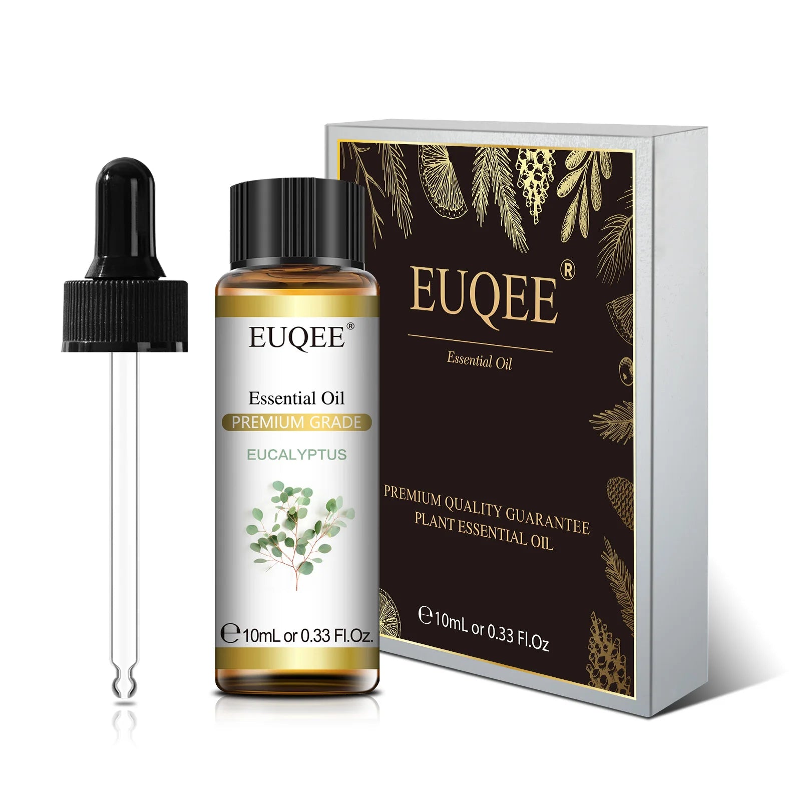 EUQEE Aromatherapy Essential Oils – Lavender, Eucalyptus & More