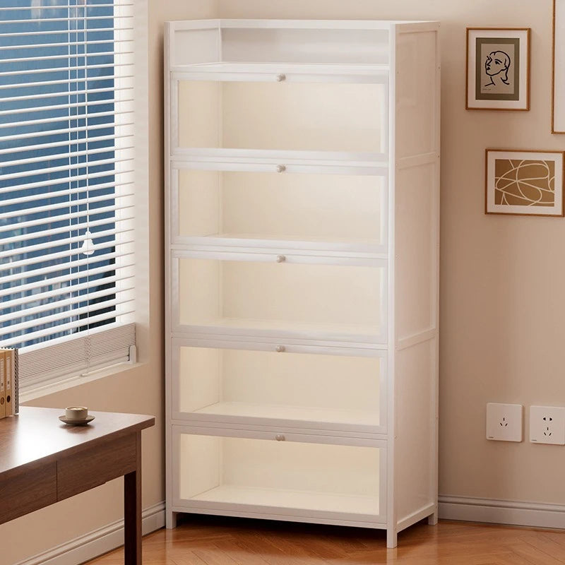 Bookcases, shelves, floor standing household storage cabinets, children's bookshelves, dust-proof acrylic cabinets, doors, stora Oasis Select