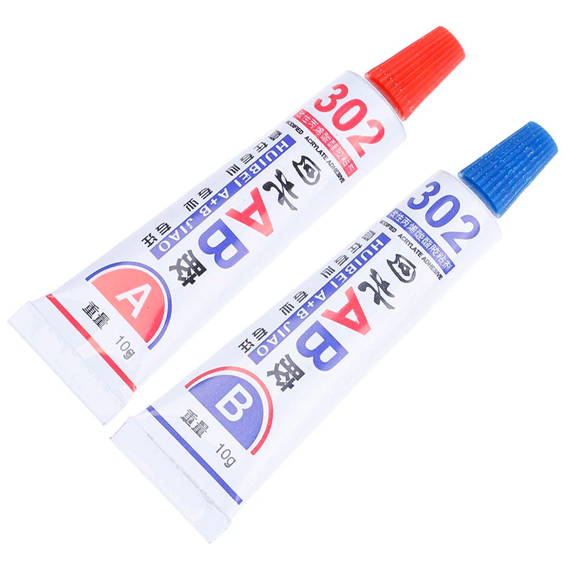 2Pcs Super Strong Epoxy Clear Glue Adhesive Resin Immediate Glue (A+B) Craft Oasis Select
