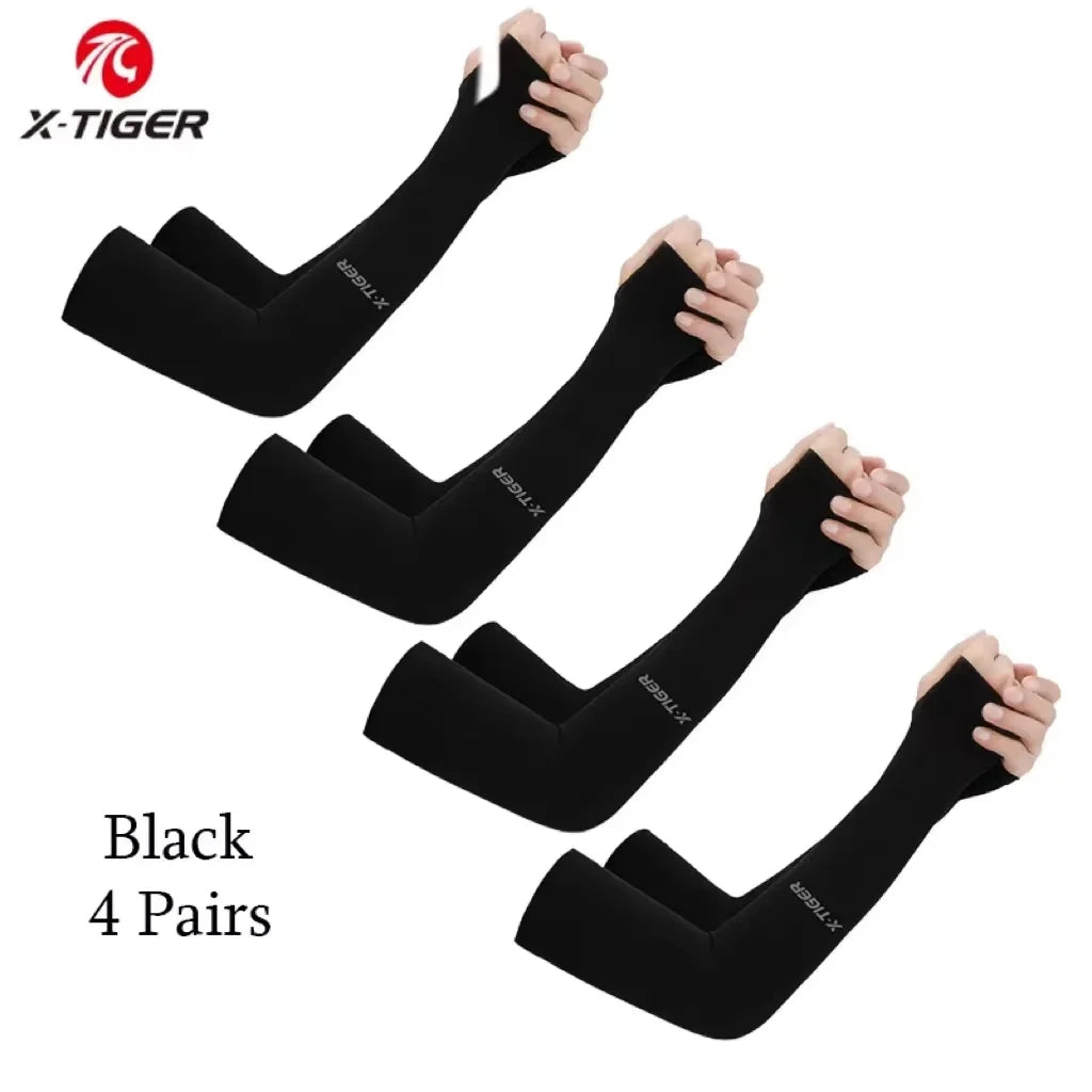 X-TIGER UV Protection Ice Silk Arm Sleeves | Cycling & Running
