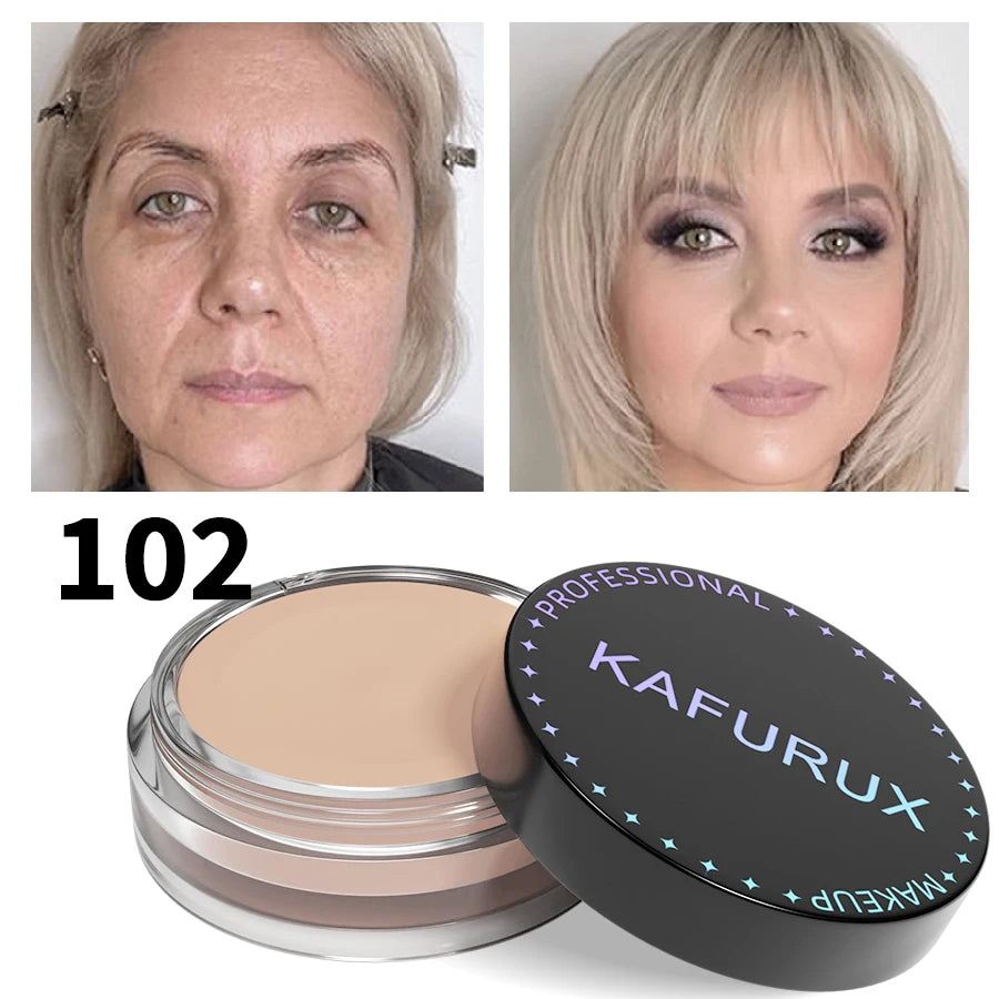 KAFURUX 9-Shade High Coverage Concealer BB Cream – Waterproof