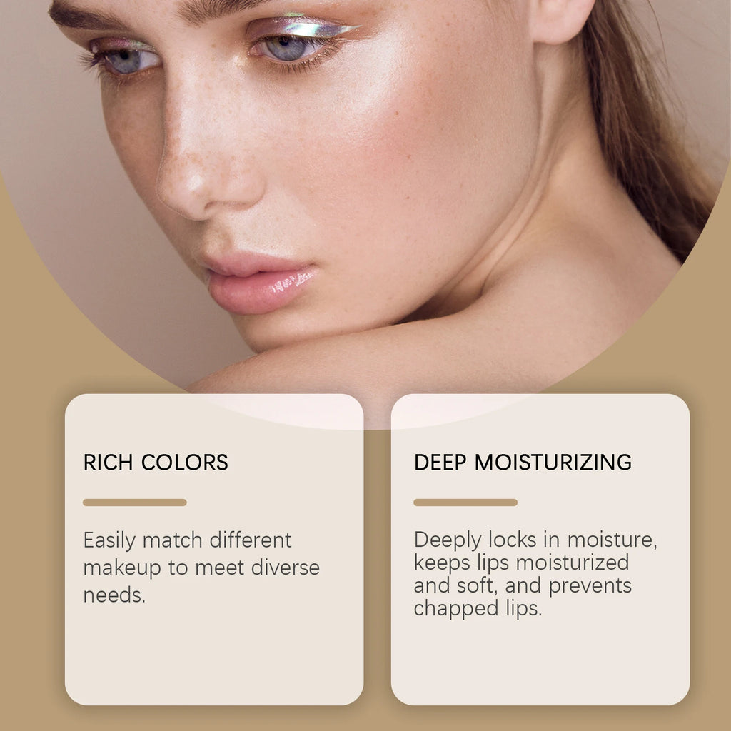 Eelhope 4-Color Lip Butter Balm Set – Moisturizing & Glossy