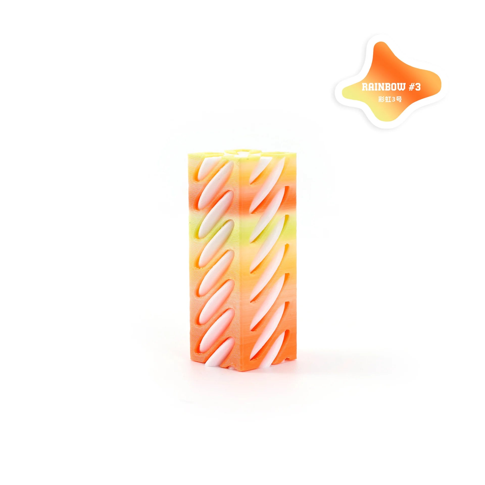 3D Printed Helix Screw Rotating Toys Stress Reducing Tool Pyramid Passthrough Sculpture Spiral Cone Ornaments Home Decoration Oasis Select Style 36