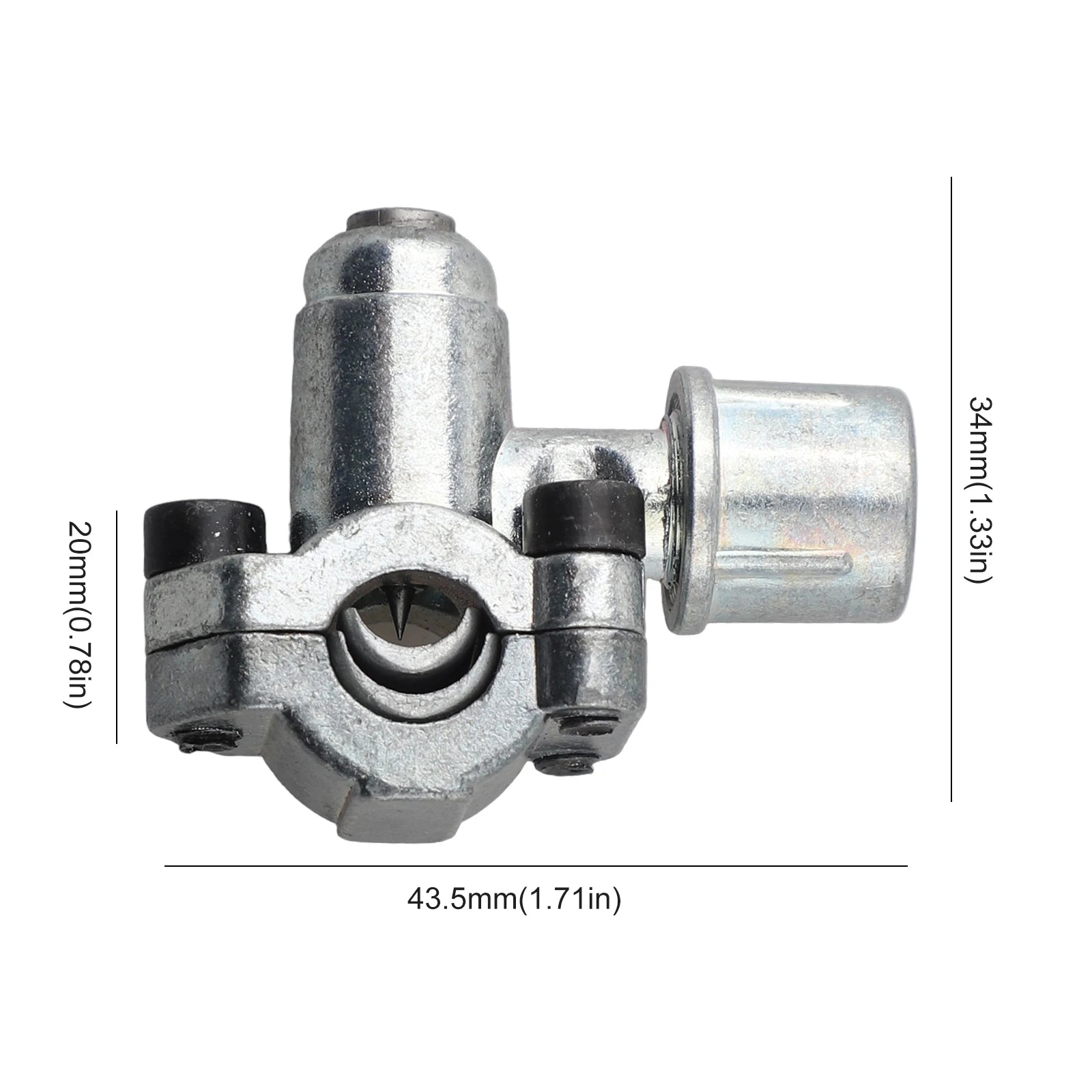 HVAC Piercing Valve Piercing Line Service Valves Fits 3/8 Inch Pipe Fits 5/16 Inch Pipe Includes Complete Kit Resistant Metal Oasis Select