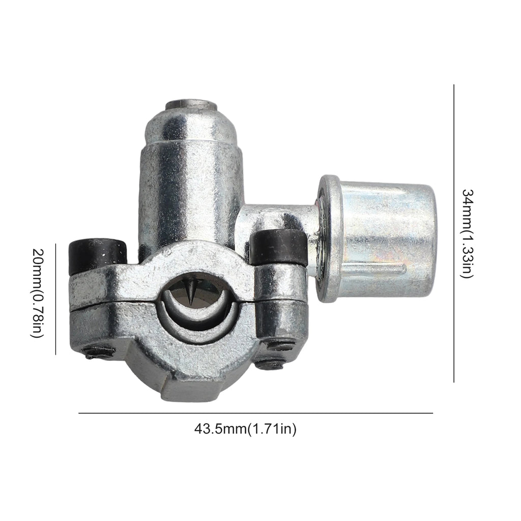 HVAC Piercing Valve Piercing Line Service Valves Fits 3/8 Inch Pipe Fits 5/16 Inch Pipe Includes Complete Kit Resistant Metal Oasis Select