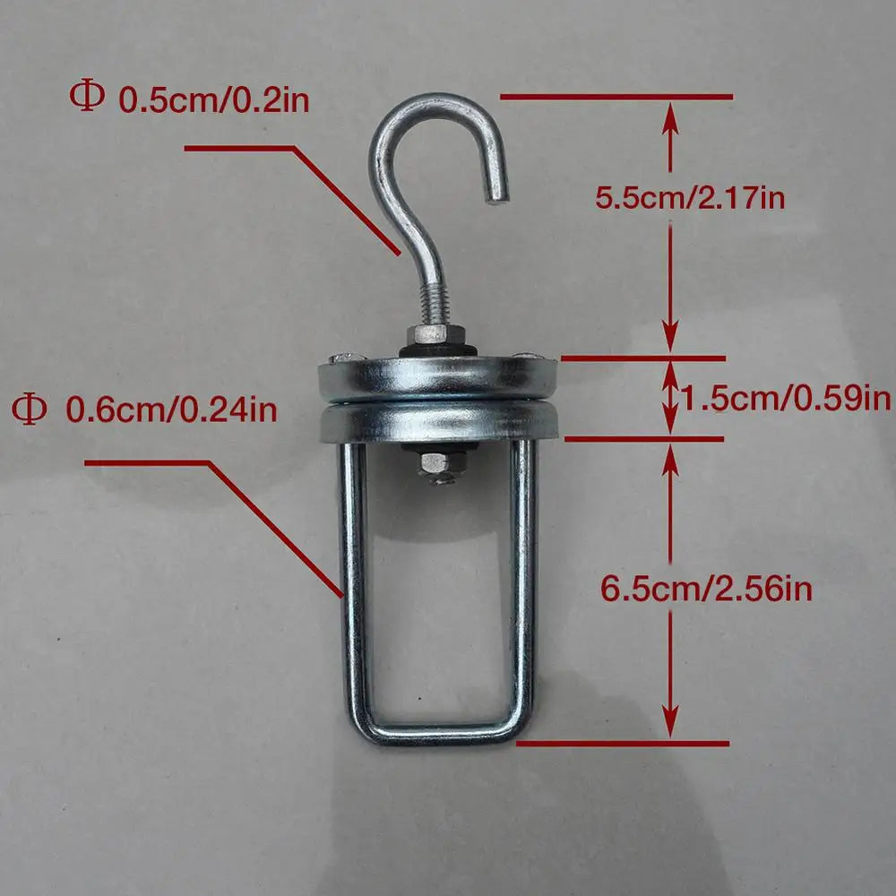 Rotating Spinner Hooks Heavy Duty Rotating Spinner Hooks Steel Painting Powder Coating Swivel Hook For Sandblasting Coating Oasis Select B