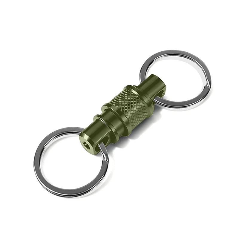 Aluminum Alloy Universal Rotating Buckle 360° Multi-Functional Storage Clip for Bag Key Daily Organizer Accessory Oasis Select Green