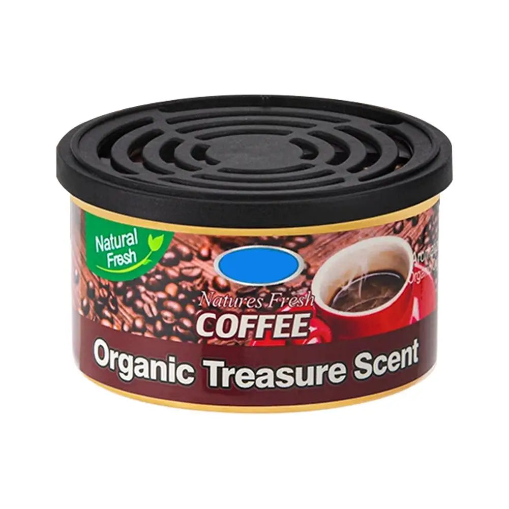 Car Air Freshener Coffee Scent – Long-Lasting Wood Block