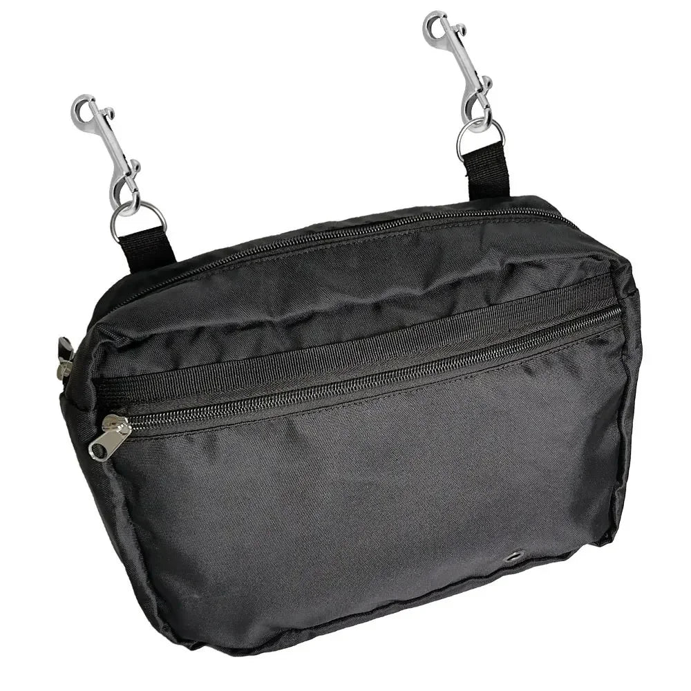 Scuba Diving Side Mount Back Pouch Butt Mounted Stowage Pockets Oasis Select with hook
