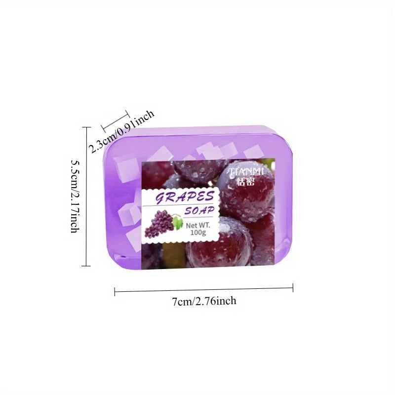 Grape Jelly Soap, Deeply Cleanses, Cleanses, Bathes the Whole Body, Moisturizes and Nourishes the Skin Oasis Select