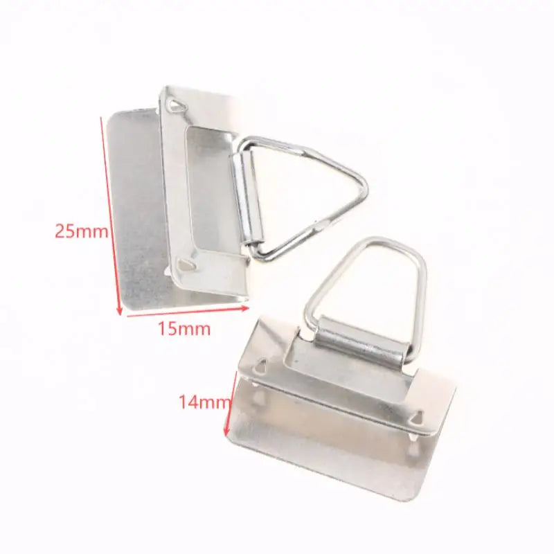 10Pairs Simple Versatile And Durable Notebook/Diary Clips Locks Diy Hardware Accessories Oasis Select 10Sets