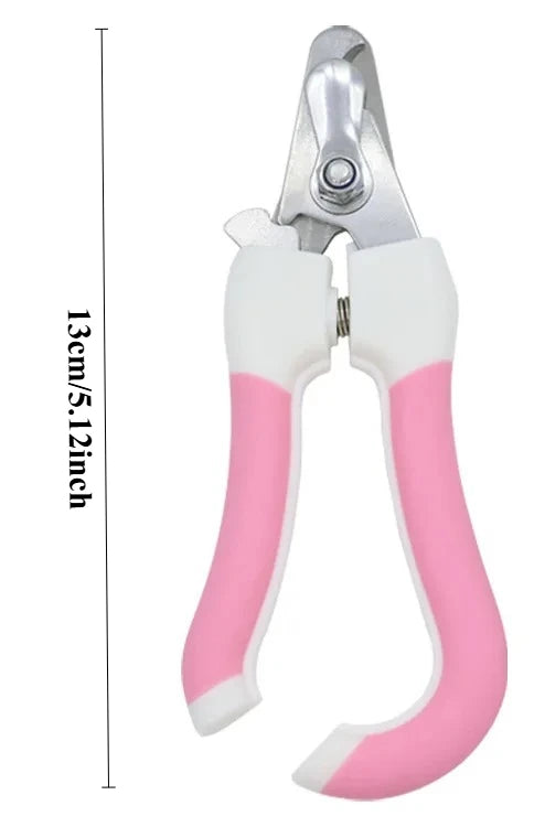 Pet Nail Clippers for Dogs & Cats | Safety Guard & Steel Blades