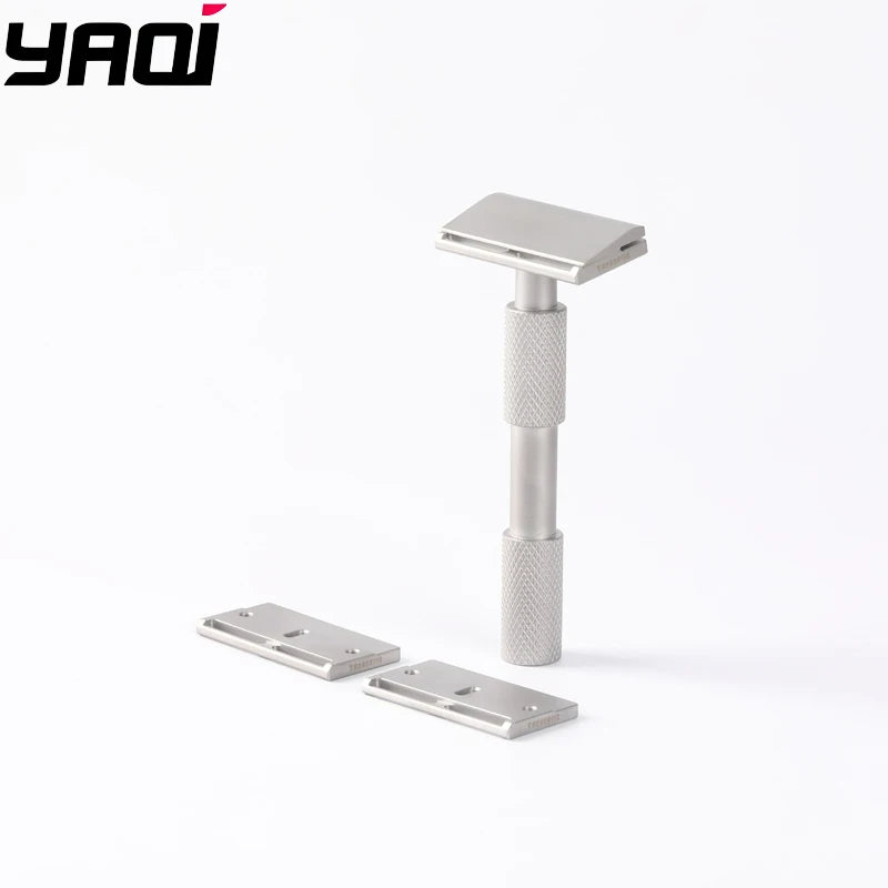 2026 YAQI Aileron GEM Blade Safety Razor Traditional Shaving Razor with 3 Plates for Smooth And Comfortable Cut Oasis Select RAASS25110