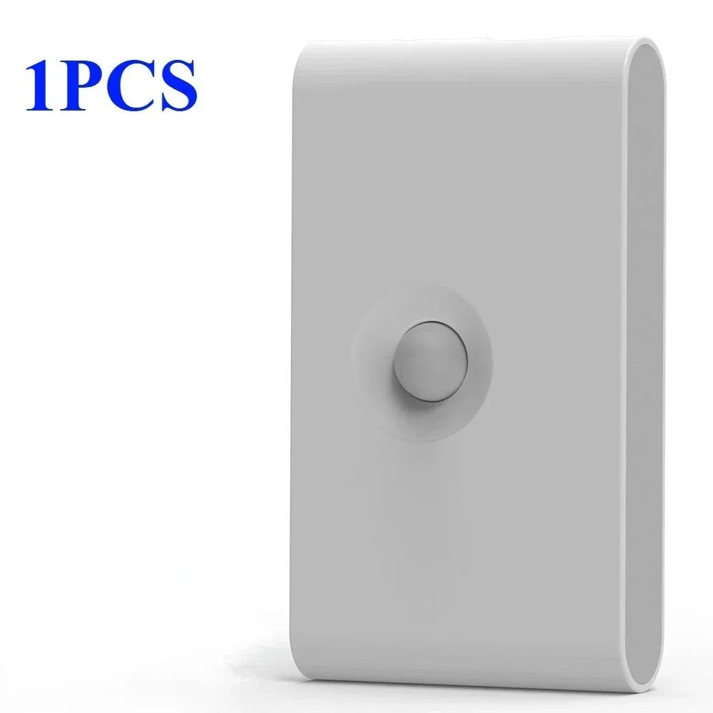 Motion Sensor LED Night Light – USB-C Rechargeable, Magnetic Mount