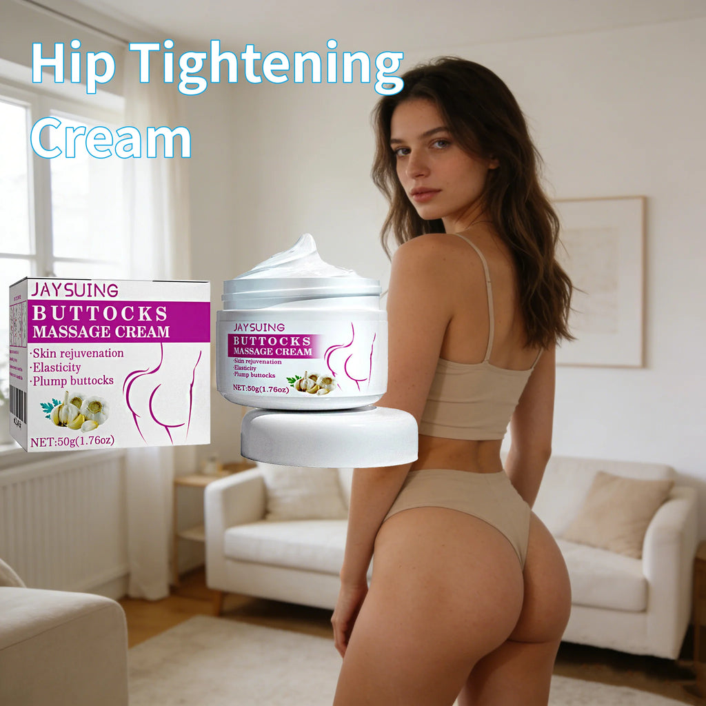 JAYSUING Hip Tightening Cream Promote Buttocks Growth Prevent Sagging Pull Voluptuous Sexy Improve Relaxation Hip Nourish Cream Oasis Select