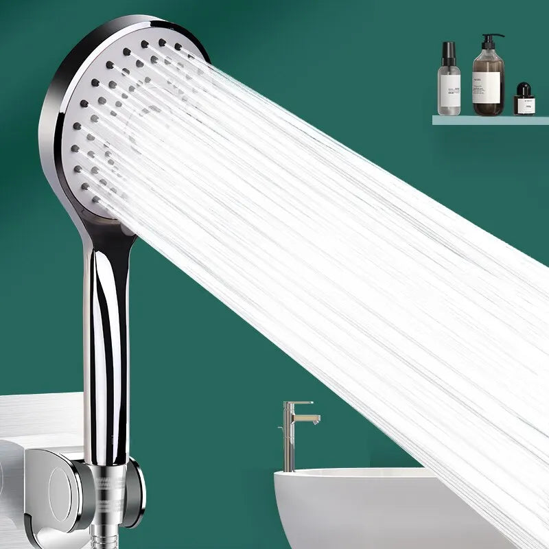Bathroom Pressurized Hand Shower Package Accessories Shower Nozzle Large Water Output 5 Models Universal Adaptation Save Water Oasis Select