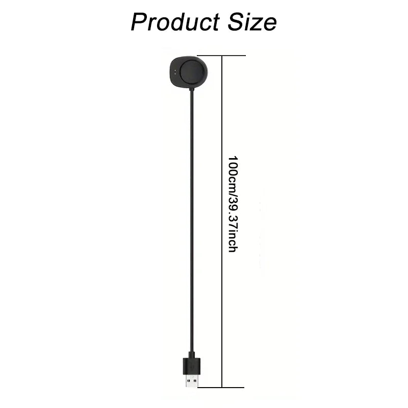 Amazfit T-Rex 3 / Balance 2 Magnetic USB Charger Cable 100cm Smartwatch Charger Cable Oasis Select
