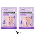 1 Pair Exfoliating Feet Mask Exfoliating Foot Peel Mask Socks Pedicure Peeling Dead Skin Remover Feet Mask Peel Moisturizing Oasis Select 2PCS Lavender