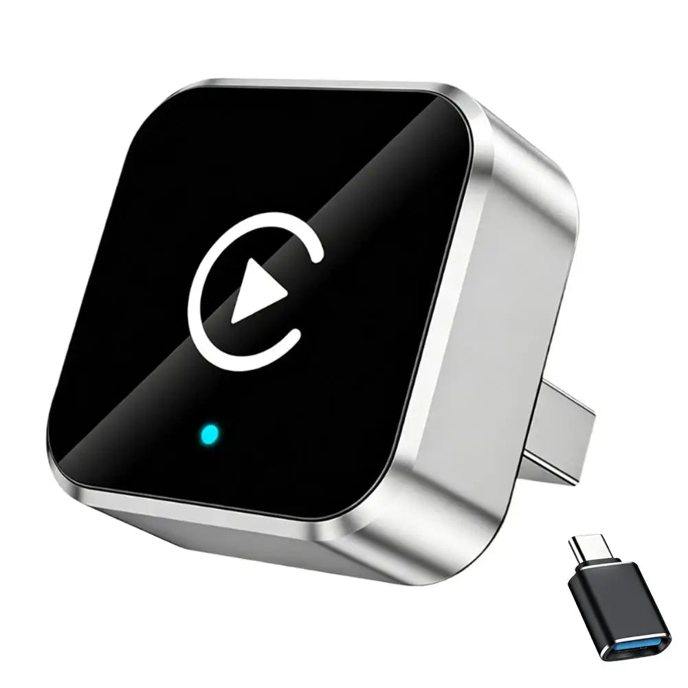 (2026 Upgraded) Wireless CarPlay Adapter for Apple iPhone ＆ Android Universal Plug and Play Connecter Car Accessories Oasis Select 01