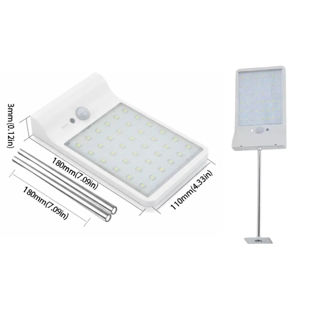 Solar Wall Light 450LM 3.5W LED PIR Sensor | Weatherproof