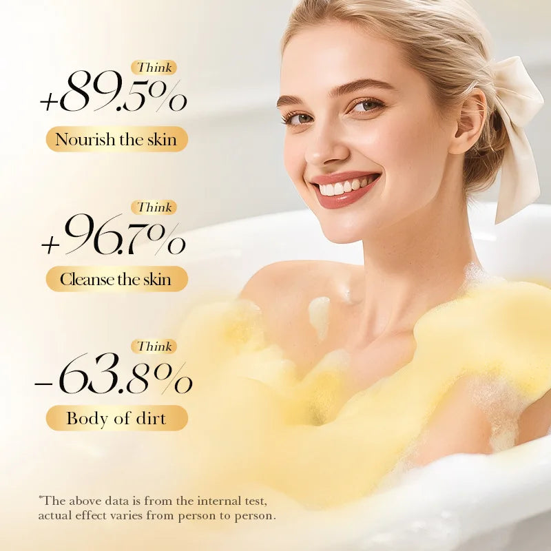 Gold Bath Salt Ball 100g – Deep Cleansing & Skin Softening