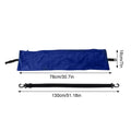 Stuffable Neck Pillow Velvet Soft Neck Pillowcase Travel Stuffable Comfortable No Filler Portable Luggage Pillowcase Storage Bag Oasis Select Blue