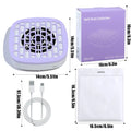 Nail Vacuum Dust Collector Low Noise Nail Fan Dust Collector Powerful Suction Cleaner Manicure Tools for Beginner Home Salon Oasis Select 01 CN