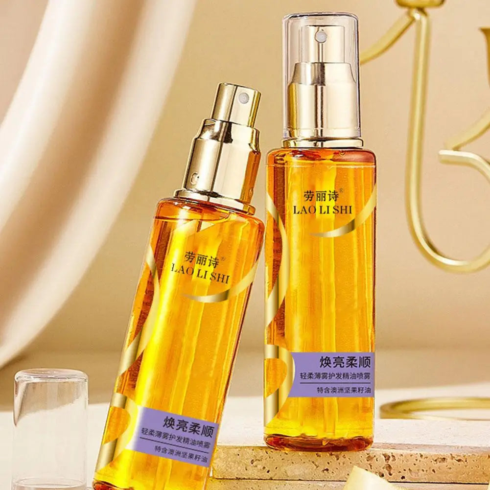 Hair Serum Oil Spray – Frizz Control, Split Ends & Shine Hair Oil Serum Spray Oasis Select 2PCS