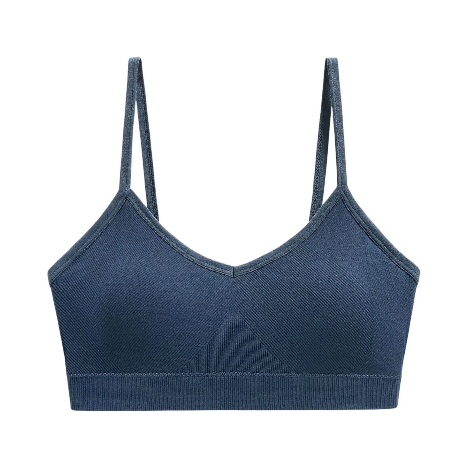 Solid-color Sports Bra Yoga And Fitness Vest With Shoulder Straps On The Back For a Beautiful Back Women's Sportswear Oasis Select