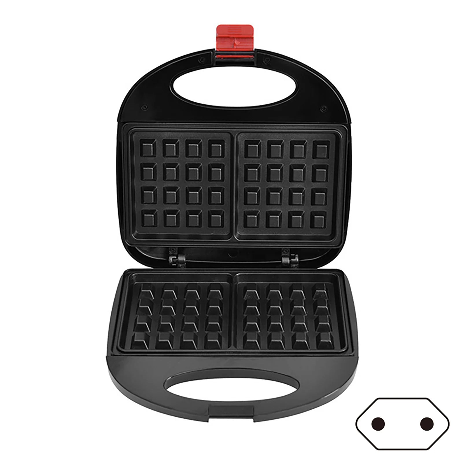 750W Non-Stick Sandwich Press & Waffle Maker | Countertop