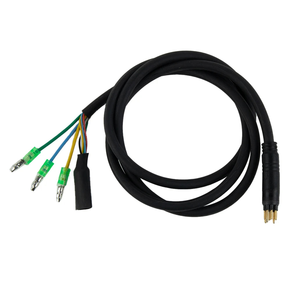 Practical Extension Cable Cord 66.5cm/106.5cm 9 Pin Conversion Line For Bafang Front Rear Wheel Hub Replacement Oasis Select