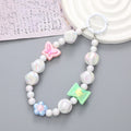 Graffiti Bead Star Bracelet Phone Wrist Lanyard & Key Strap