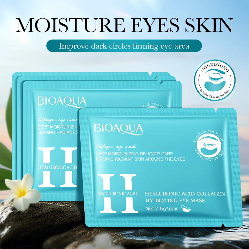 BIOAQUA Retinol Collagen Eye Mask – Dark Circles & Wrinkles Eye Treatment Mask Oasis Select