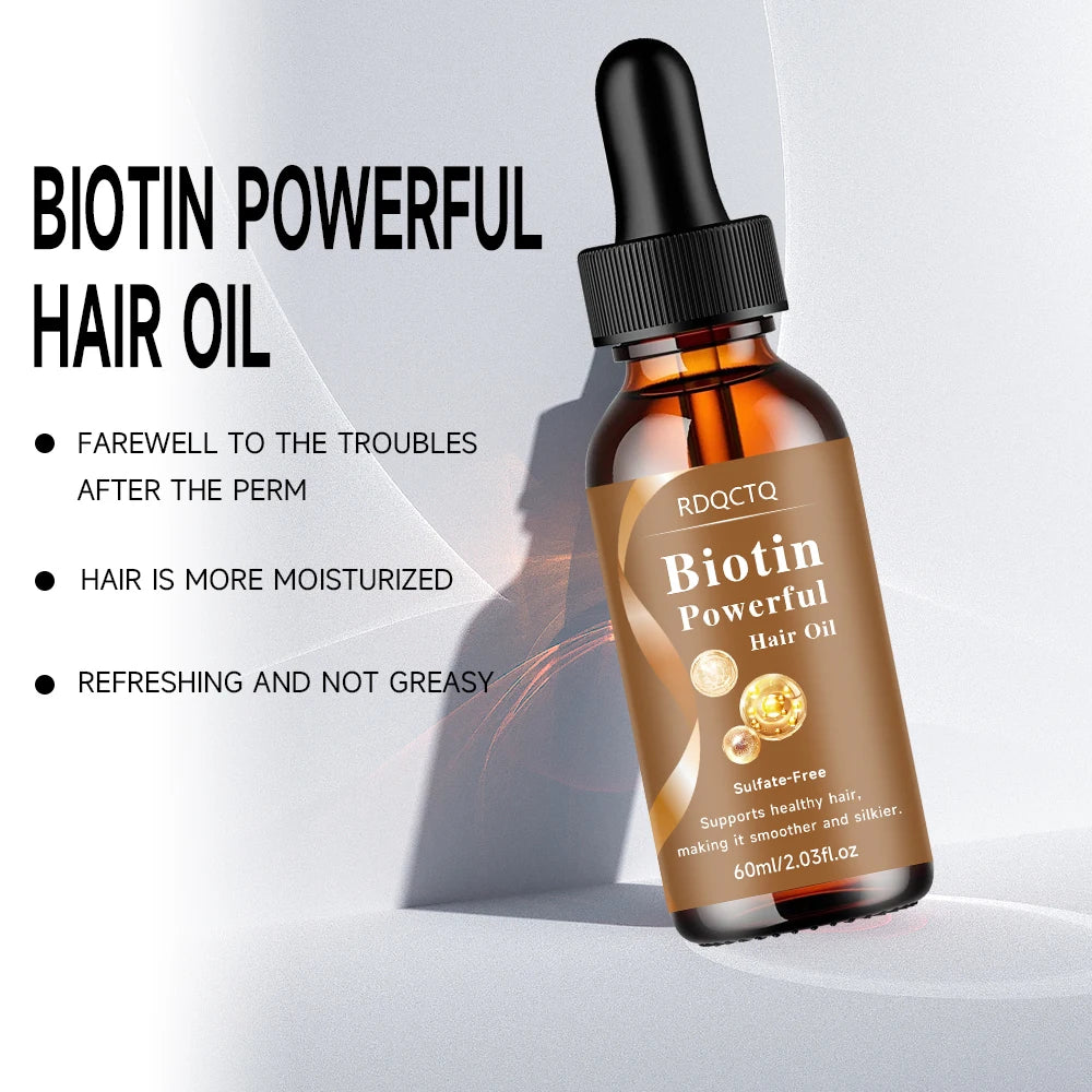 Biotin Hair Oil – Nourishing Treatment for Dry Hair