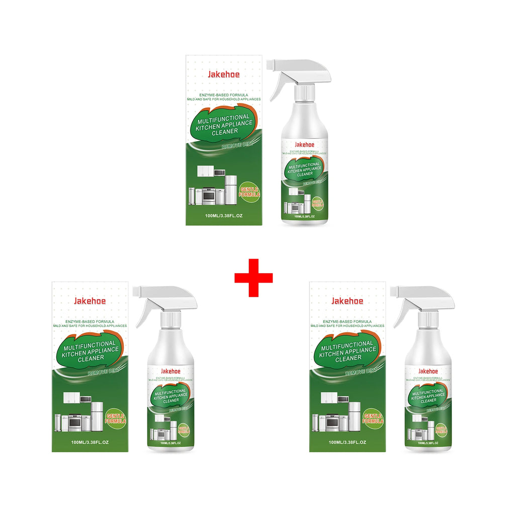 Kitchen Appliance Cleaner Multi-purpose Kitchen Cleaning Spray Remove Dirt Cleans Stoves Oven Range Hoods Grease Removal Spray Oasis Select 3pcs