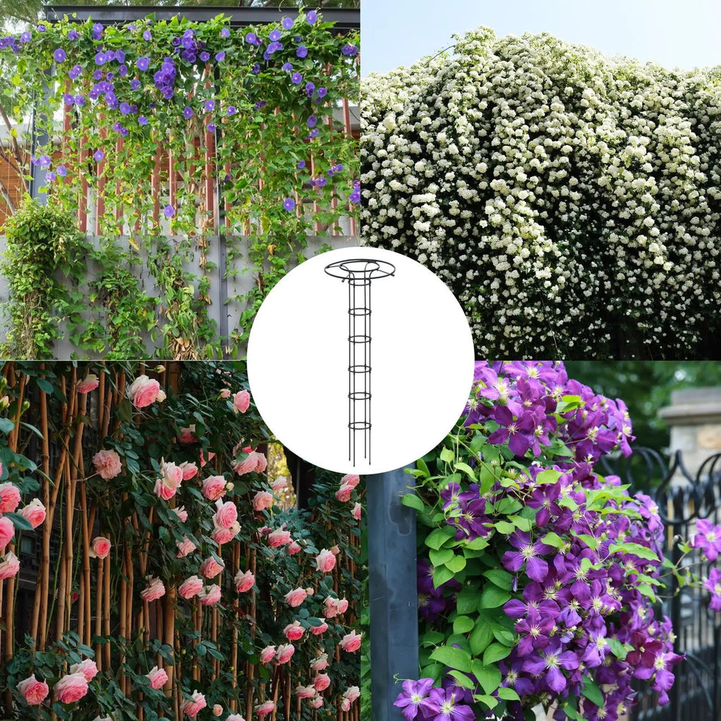 1pc Garden Trellis Umbrella Tower Plant Trellis For Climbing Plants Trellis Support DIY Climbing Trellis Flower Pots Supports Oasis Select