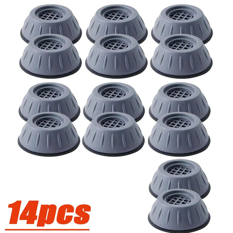 2/6/8/10/14pcs Washing Machine Foot Pads for Anti-Vibration Anti-Walk, Noise Reducing Anti Slip Anti Vibration Rubber Oasis Select 14pcs