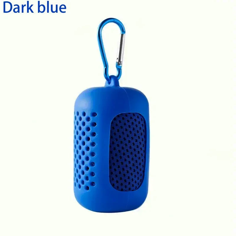 New Microfiber Towel Sports Quick-drying Super Absorbent Camping Towel Super Soft and Lightweight Gym Swimming Yoga Beach Towel Oasis Select sapphire blue 30x80cm