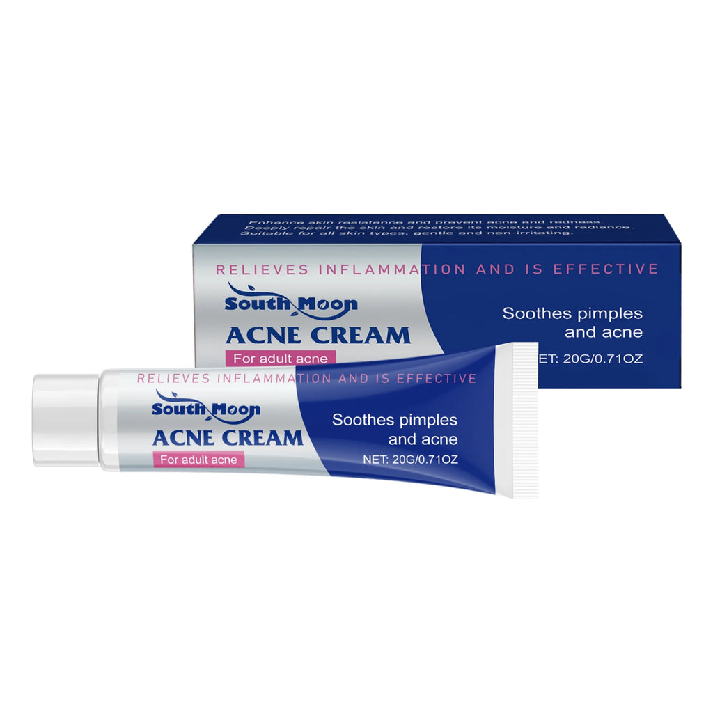 20/40/60g Anti Acne Cream Oil Control Repair Pimple Spot Remove Acne Mark Cleaning Refreshing Moisturizer Skin Pore Shrink Cream Oasis Select 20g boxed