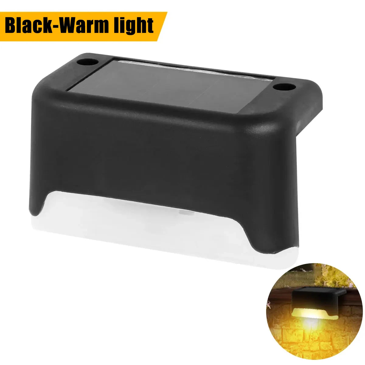 Solar LED Step Lights – Waterproof Outdoor Stair & Path Lamp