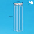 Food Grade PET Sealed Storage Jar with Aluminum Lid | 11cm
