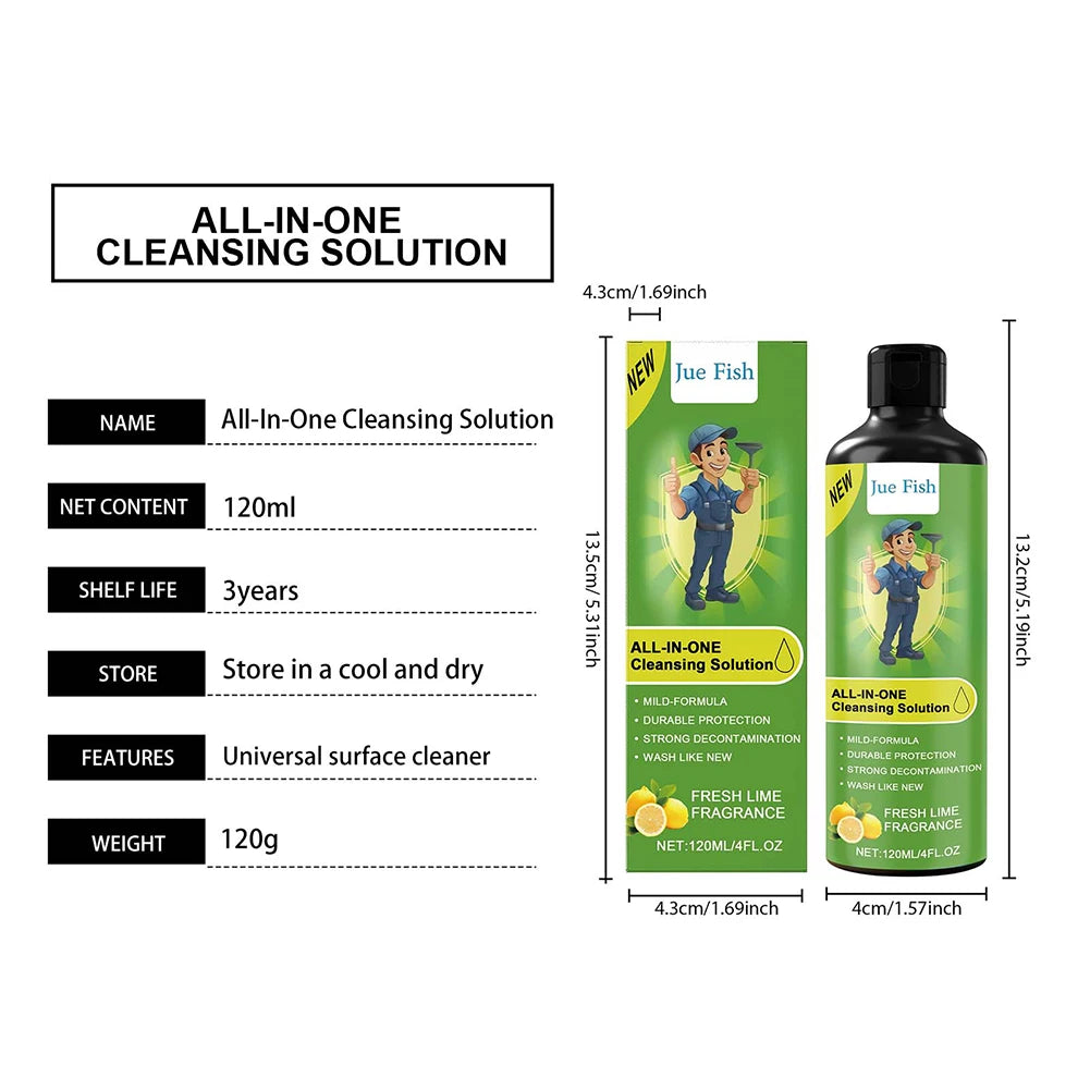 All-Purpose Multi-Surface Cleaner Spray – Kitchen & Bathroom